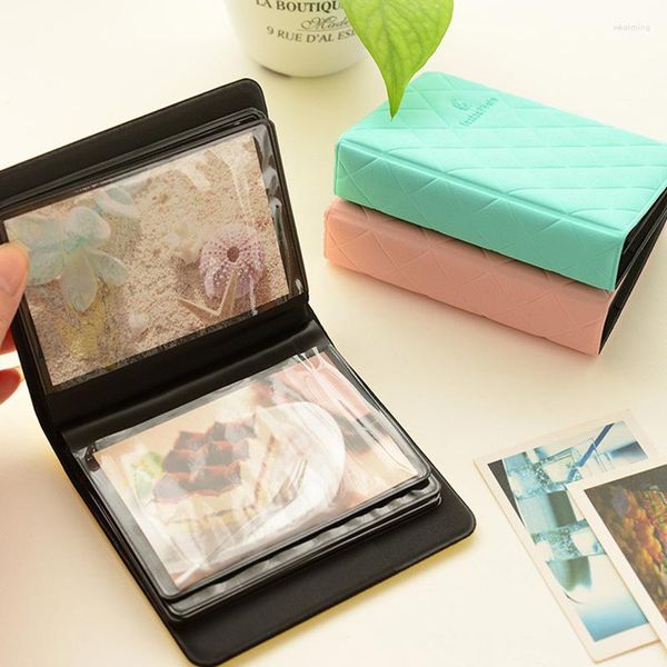 Tarjeteros bolsillos Mini Instant Po Picture Case para Fujifilm Instax Film Baby Memory Book Xiao Zhan Insert Scrapbook