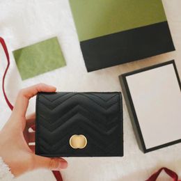 Holdants de cartes portefeuilles portefeuille clés Logo en métal jj luxurys Designer mode authentique hommes en cuir femme luxe à couverture carrée courte sac à main 225f