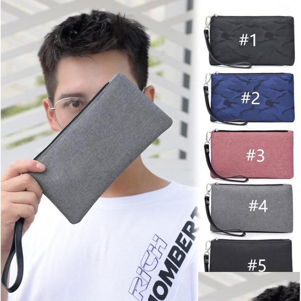 Porte-cartes pour femmes et hommes Sacs à main portables Casual Street Mobile Phone Bag Drop Delivery Sacs Lage Accessoires Portefeuilles Dhfpy