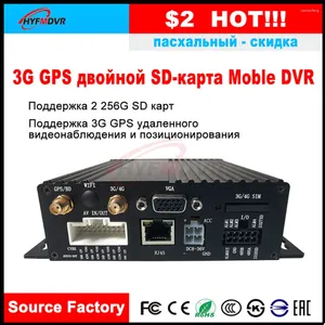 Surveillance des cartes HD 1-4 canal PAL / NTSC Système 3G GPS Mobile DVR Concrete Car / Commercial Vehicle Harvester