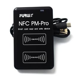 Tarjeta NUEVA PMPRO RFID IC/ID Copiar Duplicador de 125kHz Clave FOB NFC Reader Escritor 13.56MHz Programador cifrado USB UID Copia Etiqueta