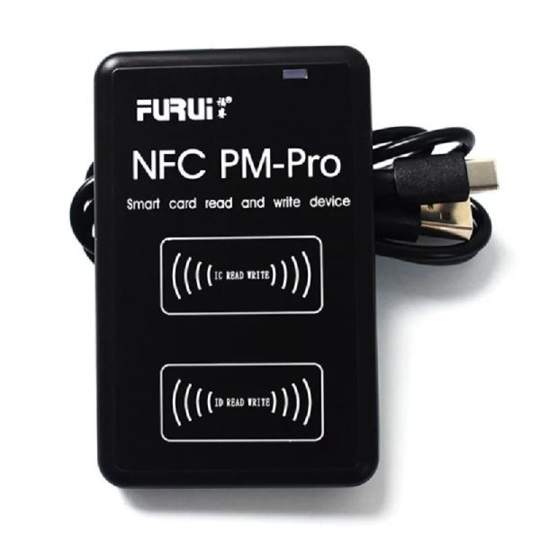 Tarjeta Nuevo PMPRO RFID IC/ID Copiar Duplicador Fob NFC Reader Programador cifrado USB UID 125KHz T5577 TECTA DE CARPA