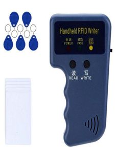 Handheld 125Khz Access Control Card Reader, Gatekeeper System Copier & Writer Duplicator with Rewritable ID Keyfob Tags