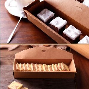 Karton Mini Macaron Verpakking Kraftpapier Biscuit Dozen Sieraden Cake Gift Sieraden Partij Gunst Gift Case