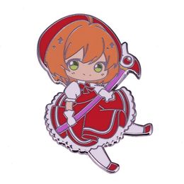 Cardcaptor Sakura Anime Chibi Broch en émail