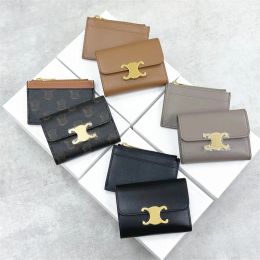 Titular de la tarjeta Ava Designer Dhgate Mujeres Monedero ID Moneda Cuero de vaca Moda Clave Bolsa Titulares de tarjetas para hombre Monederos Zippy Cadena Carteras de dinero Llavero S Cadena