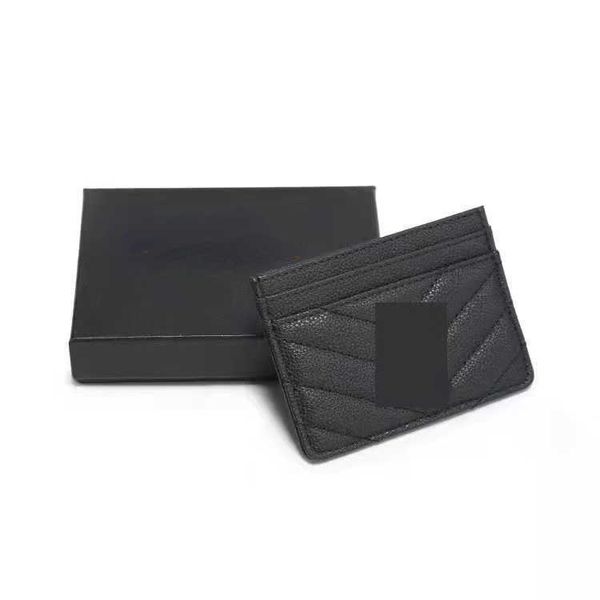 Titulaire de la carte Y5l PU Card Bag Tendance simple et délicate Ultra-mince Y5l Multi Card Layer Card Wallet Designer 1024