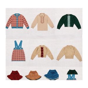 Cardigan Misha And Puff Enfants Filles Vintage Chandails En Tricot Beautif Enfant Hiver Tops Petite Fille Fasion Jupes Lj201128 Drop Delivery Dh6C3