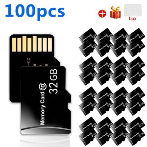 Cartes 100pcs / lot SD 4 Go 64 Go de carte mémoire 16 Go CARS C10 TF SD CARTES POUR TÉLÉPHONE DRONE CAME MINI CARDES DE CARTE TF