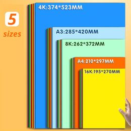 Cartes 16K/A4/8K/A3 papier cartonné texturé coloré 30 couleurs 60 feuilles de papier coloré pour Scrapbooking fait à la main décor artisanal Origami