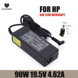 Tarjetas 19.5V 4.62a 90W 4.5*3.0 mm AC CARGO DE PORTURA DEL CARGO DE CARGO PARA HP PAVILION 14 15 PPP012CS 710413001 Envy 17 17J000 15E029TX