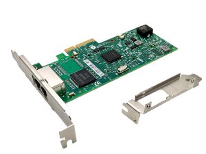 Kaarten 1GB Netwerkkaart I350T2 met Intel Ethernet Server Gigabit LAN -adapter I350T2V2BLK Chip Dual RJ45 Ports PCI Express 2.1 X4 Nic