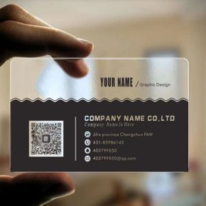Cartes 200pcs 500pcs cartes de visite translucides personnalisées pvc imprimer les cartes d'identité en plastique un côté étanche coins ronds ajouter de l'encre blanche