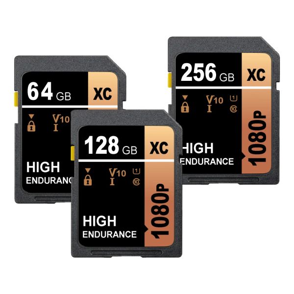 Cartes 256 Go de carte SD Carte mémoire 512 Go Extreme SD 4K UHD 16 Go 32 Go 64 Go 128 Go C10 U3 V30 UHSI Card Flash