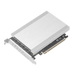 Cartes 256 Gops 4port M.2 NVME SSD RAIDS CONTRALLER CARTER SLOT RISER POUR PCIE X16 TO M.2 NVME SSD Expansion pour ordinateur