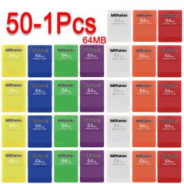 Cartes 501pcs 64 Mo FMCB V1.966 Cartes mémoire McBoot gratuites pour les cartes de programme de console de données de jeu Sony PS2 compatibles avec tous pour le modèle PS2