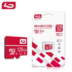 Cartes 5pcs ld 100% carte mémoire d'origine 128 Go 64 Go 32 Go A1 Micro TF SD Class Class 10 UHS1 Card Flash pour SAMRTPHone / PC