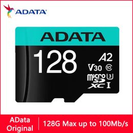Cartes Adata Micro SD Carte 64 Go Micro SD 128 Go Flash Memory Card SD 256 Go U3 4K V30 A2 MicROSD 512 Go TF Cartes pour le téléphone PC