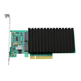 Cartes ANM02PE08 NVME M.2 Contrôleur PCIe 3.0 X8 12G Prise en charge 2 M.2 HDD pas avec SSD