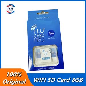 Kaarten Gloednieuwe 8GB Wireless Wifi SD SDHC -kaart Wifi SD -kaart Camera Memory Card 8G voor Canon/Nikon/Sony Card