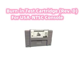 Kaarten verbranden in testcartridge (Rev. D) USANTSC versie 46 pins videogameskaart!