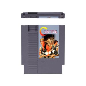 Cartes Contra ou Contra 1993 ou Contra Force 72 broches 8 bits Cartouche de jeu pour la console de jeu vidéo NES