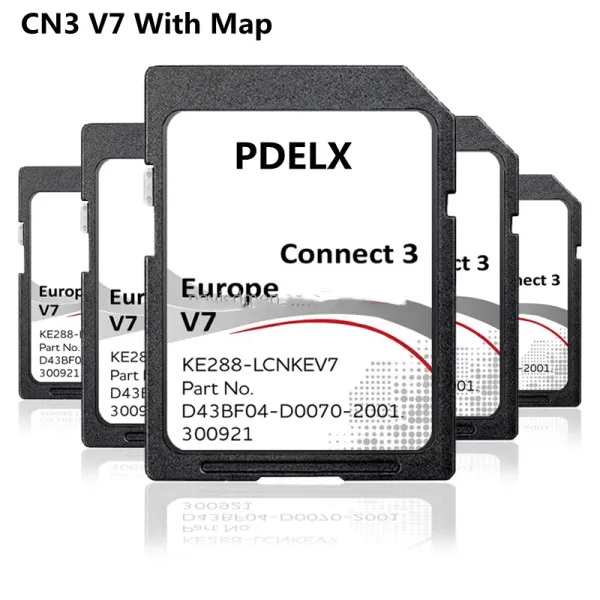 Cartes Europa Connect 3 Dernières version 2022 2023 Europa Connect 3 V7 CID SD Memory Memory Carte Write / Change CID
