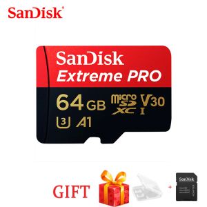 CARTES EXTREME PRO SANDISK256G 128GB 64GB 32 GBMICROSDHC SDXC UHSI Card mémoire Micro SD Carte TF TF 170 Mo / S Class10 U3 avec adaptateur SD