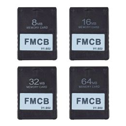 Kaarten FMCB McBoot Gratis MC Boot Card V1.953 voor Sony PS2 PS 2 8MB/16MB/32MB/64MB Memory Card Game Console Accessories Gloednieuw