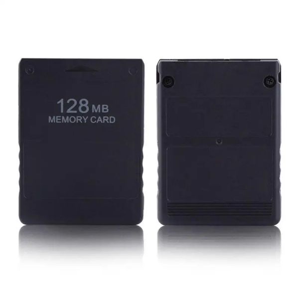 Cartes pour PlayStation 2 Carte étendue Carte Mémoire Enregistrer le module de bâton de données de jeu pour Sony PS2 SD Card 8m / 16m / 32m / 64m / 128m