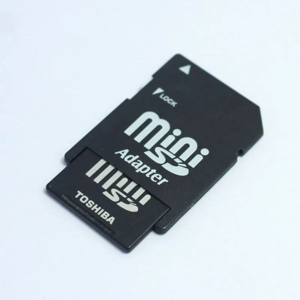 Cartes de haute qualité !!!Carte de téléphone à 1 Go de Mini SD Carte mémoire MINISD avec adaptateur de carte