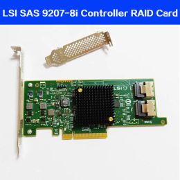 Cartes de haute qualité LSI SAS 92178I 92078I HBA SFF8087 MINISAS HD 6 Go PCIe 3.0 X8 SAS Controller Raid Card