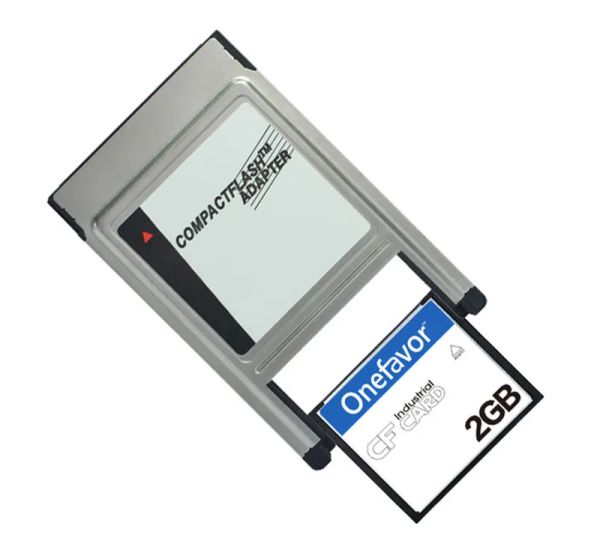 Cartes Cartes SLC compact Flash CF Card sur PCMCIA 128 Mo 256 Mo 512 Mo 1 Go 2 Go pour CNC IPC Numerical Control Machine Livraison gratuite