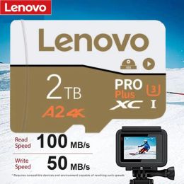 Kaarten Hoge snelheid Lenovo A2 2TB Geheugenkaart 128 GB 256 GB Flash UHS3 Kleine mini SD -kaart voor 4K HD -camera / tv / Nintendo -schakelaar / GOP