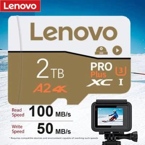 Cartes High Speed Lenovo A2 Carte mémoire 2TB 128 Go 256 Go Flash UHS3 Small Mini SD Carte pour la caméra HD 4K / TV / Nintendo Switch / GOP