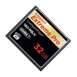 Tarjetas Venta caliente Kimsnot CompactFlash Tarjeta 160 MB/S CUTA CF 128GB 64GB 32GB Tarjeta de memoria Compact Flash Tarjeta de flash Alta velocidad 1067x UDMA 7