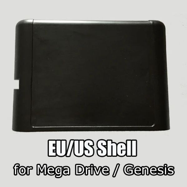 Cartes les plus récentes plus récentes EU / US Shell Sega MD Case pour 16 bits Sega Mega Drive Genesis System 2PCS / Lot!