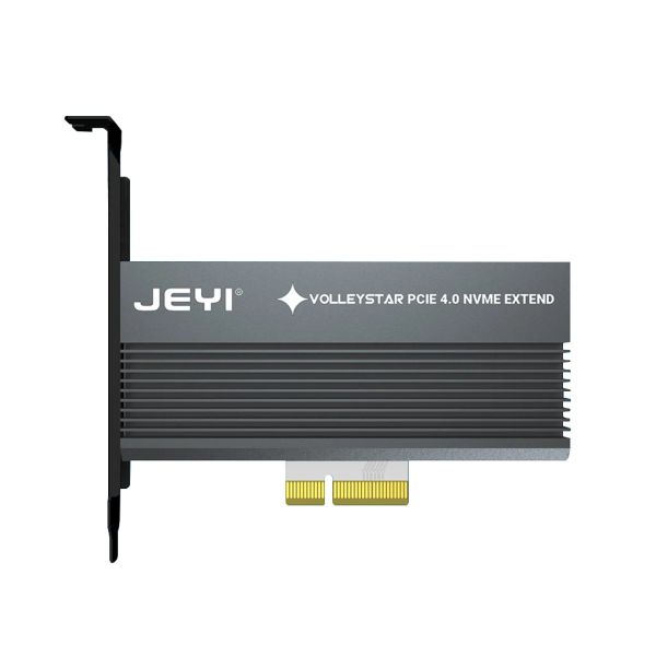 Tarjetas Jeyi VolleystarPro Disminato de calor del disipador de calor M.2 para NVME SSD para NGFF a PCIe x4 adaptador m Tarjeta de puerto de tecla PCIe 3.0 x4 Velocidad completa