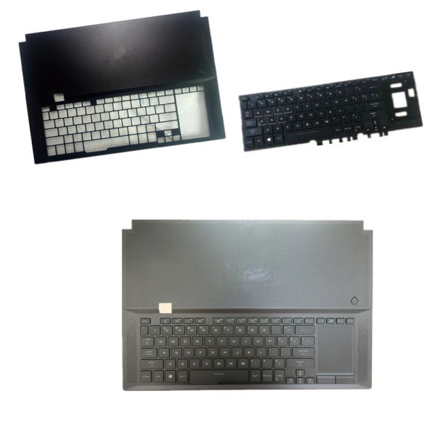 Cartes Couvercle de boîtier du clavier pour ordinateur portable C Shell Palmrest pour ASUS GX701 Black Us English Edition