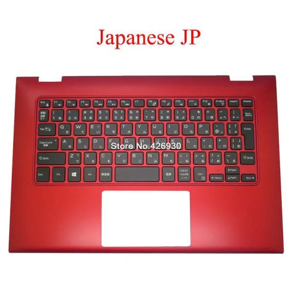 Cartes ordinateur portable Palmrest pour Dell pour Inspiron 7359 2in1 0vvgf7 VVGF7 0pkr85 PKR85 avec clavier JP japonais japonais