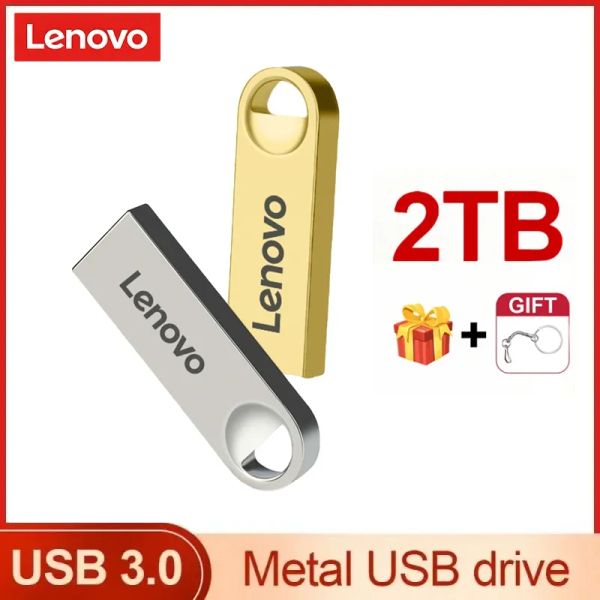 Cartes Lenovo 2TB USB 3.0 Mémoire de lecteur flash métal