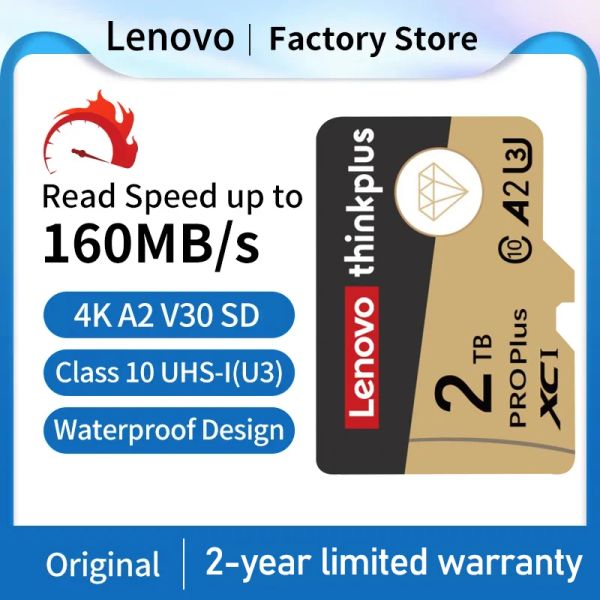 Cartes Lenovo A1 U3 Micro Tarjeta SD 2TB 1TB 512 Go 256 Go 128g Transfer 100 Mo / s Carte mémoire 128 Go Class10 SD / TF pour le commutateur Nintendo