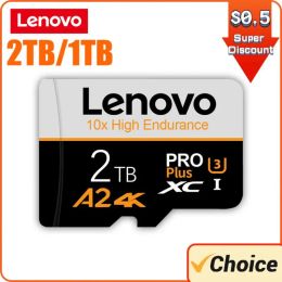 Cartes Lenovo Micro TF SD Carte 2TB 1TB CLASS10 SMART CARD 128/256 / 512GB A1 CARTE MÉMOIRE U3 100 Mo / s Carte flash V30 pour le commutateur Nintendo