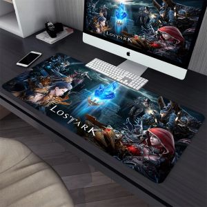 Cartes perdue ark grand jeu pavé de souris ordinateur Mousepad PC Gamer Gamer Mat de souris MAUT MAUSEPAD XXL Tapis clavier du tapis PAD BUREAT