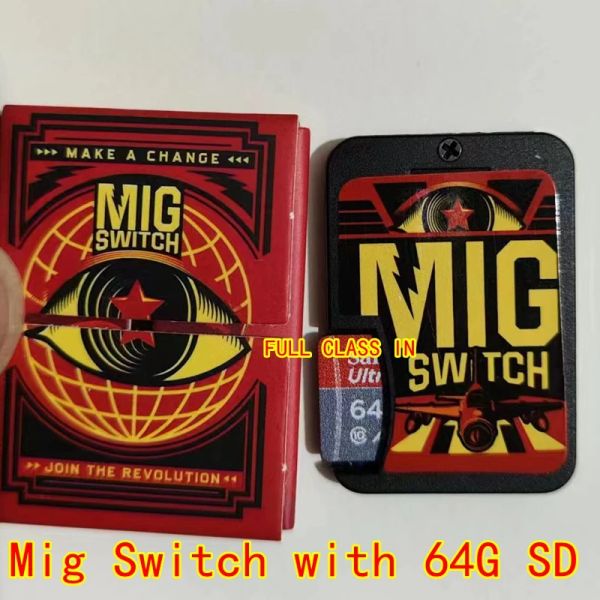 Cartes migswitch avec carte SD 64G MIG Switch NS