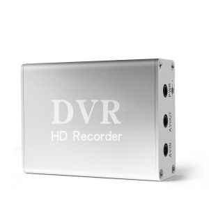 Cartes mini ahd tvi dvr 1ch cctv ahd hybride dvr / 1080p micro sd dvr 2 in1 enregistreur vidéo pour caméra analogique AHD avec télécommande de carte max