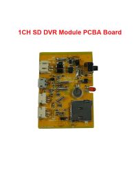 Kaarten Mini Video Recorder FPV 1CH SD DVR -module PCBA -kaart 1 kanaal CCTV Recorder Motherboard Circuit Board