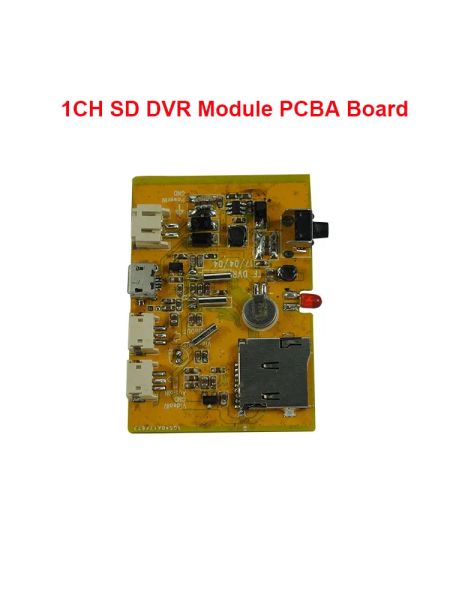 Tarjetas mini grabador de video FPV 1CH SD DVR Módulo PCBA Board 1 canal CCTV Recorder Circuito de placa base placa