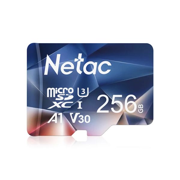 Tarjetas Netac Micro SD Tarjeta 256GB Tarjeta de memoria SD 512GB 128GB 64GB U3 V30 A1 Tarjeta TF Cartao de Memoria para cámara de teléfono