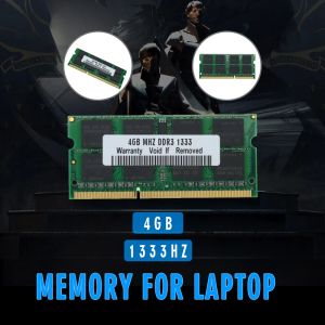 Kaarten Nieuwe aankomst PC310600S 4GB 1333MHz Laptop DDR3 RAM 204PIN SODIMM Memory Strip voor notebookcomputer